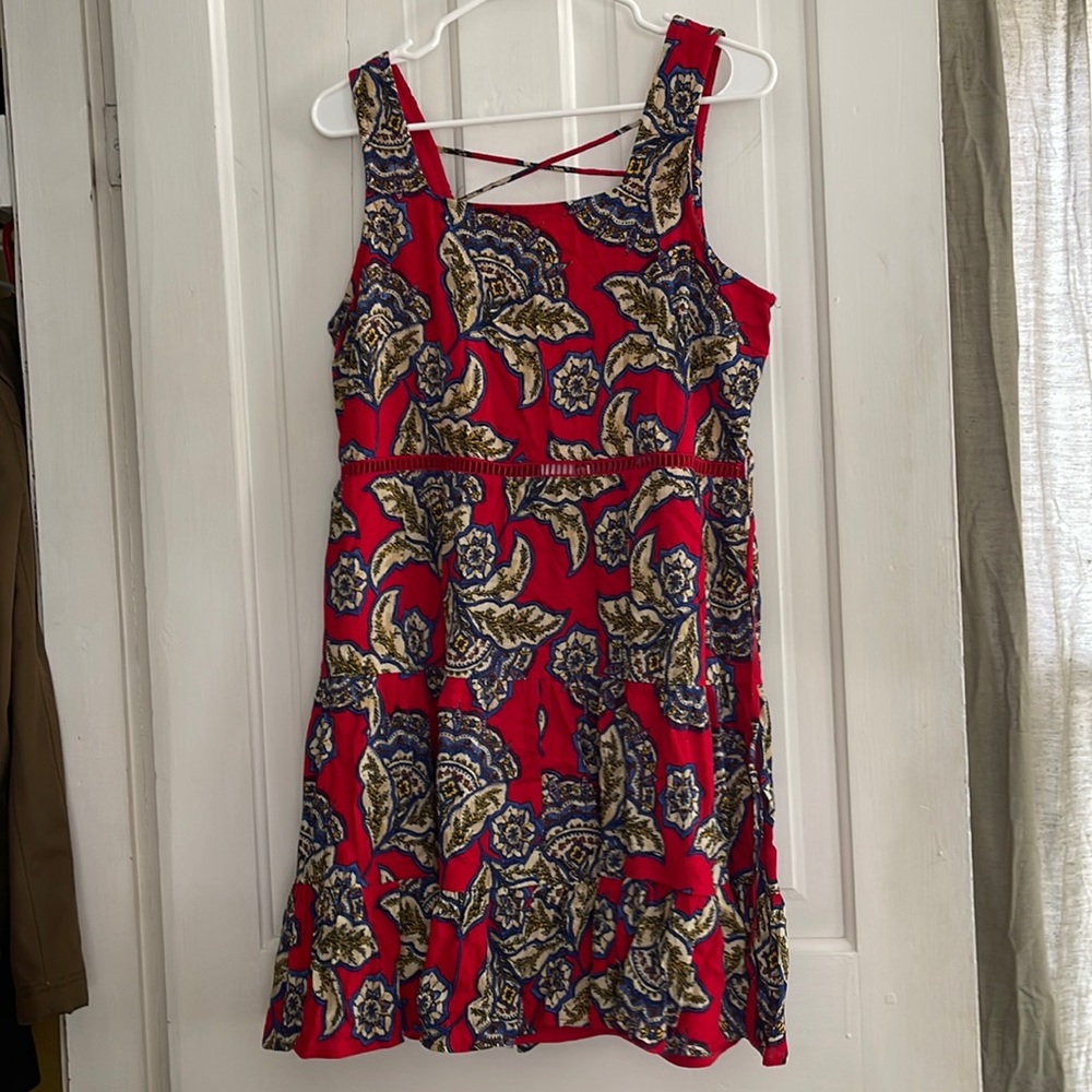 Square neck dress